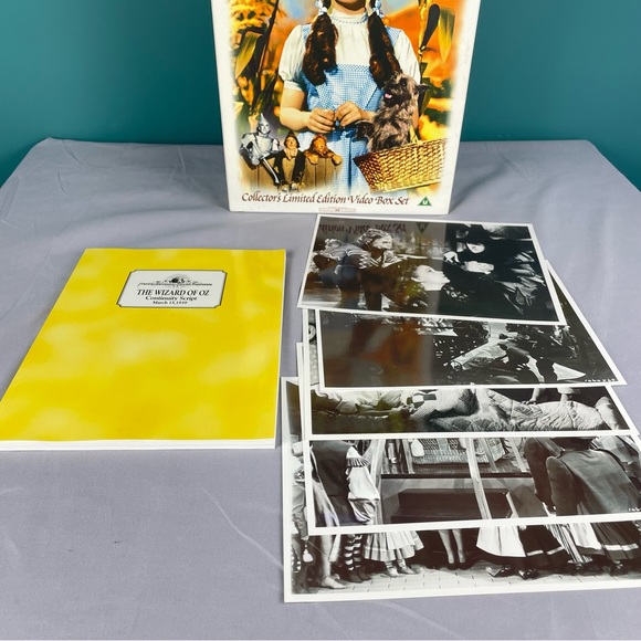 The Wizard Of OZ Vintage Collectors Limited Edition Video Box Set 1999 VHS. - Picture 4 of 12